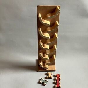 Wooden Car 🚗 Marble Run